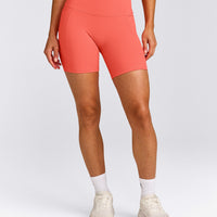 UnifiedMove™ Pocket Shorts 6" with Bonding with Reflective Logo | Light Charged Coral