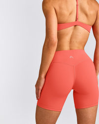 UnifiedMove™ Pocket Shorts 6" with Bonding with Reflective Logo | Light Charged Coral