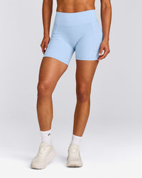 UnifiedMove™ Pocket Shorts 6" with Bonding with Reflective Logo | Powdered Blue