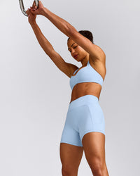 UnifiedMove™ Pocket Shorts 6" with Bonding with Reflective Logo | Powdered Blue
