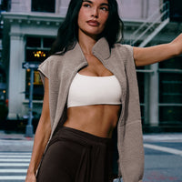 Sherpa Vest | Warm Sand