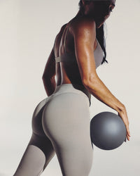 SoftMotion™ Wrap Leggings | Zinc Grey