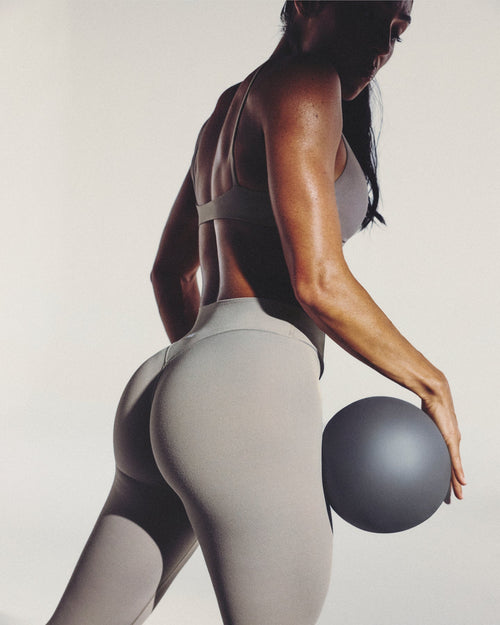 SoftMotion™ Wrap Leggings | Zinc Grey