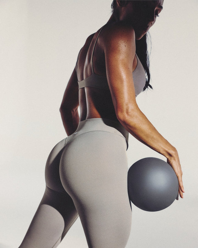 SoftMotion™ Wrap Leggings | Zinc Grey