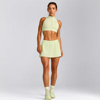 AirMove™ Skort with Pockets | Meadow Mist Green