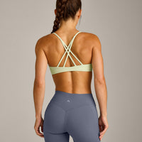 EasyLift™ Strappy Sports Bra New Branding | Meadow Mist Green