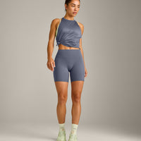 PrecisionMove™ Drop Armhole Tank Top | Granite Blue