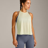 PrecisionMove™ Drop Armhole Tank Top | Meadow Mist Green