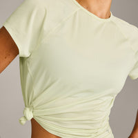 PrecisionMove™ Short Sleeve Top | Meadow Mist Green