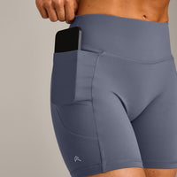 UnifiedMove™ Pocket Shorts 6" with Bonding New Branding | Granite Blue