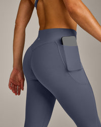 UnifiedMove™ Pocket Leggings with Bonding New Branding | Granite Blue