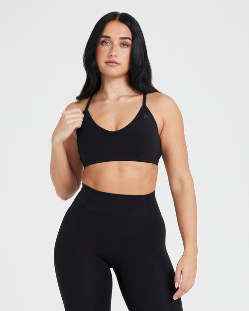 Oner Modal Timeless Strappy Bralette | Black