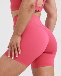UnifiedMove™ High Waisted Shorts 6" | Velvet Pink