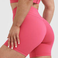 UnifiedMove™ High Waisted Shorts 6" | Velvet Pink