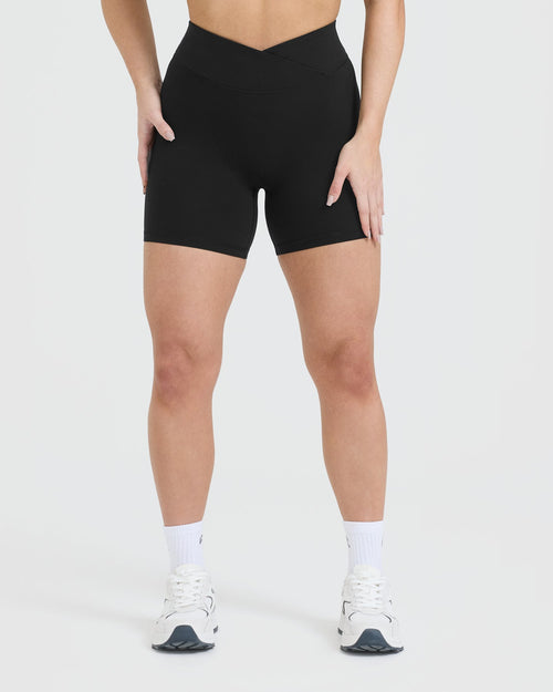 Oner Modal Unified Wrap Shorts | Black