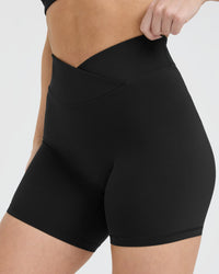 Unified Wrap Shorts | Black