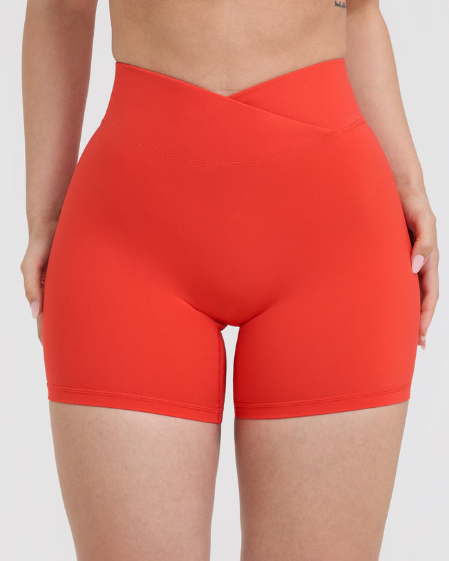 UnifiedMove Wrap Shorts 6" | Charged Orange