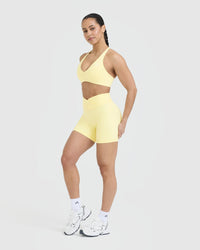 Unified Wrap Shorts | Sherbert Yellow