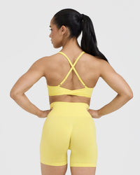 Unified Micro Bralette | Lemon Yellow