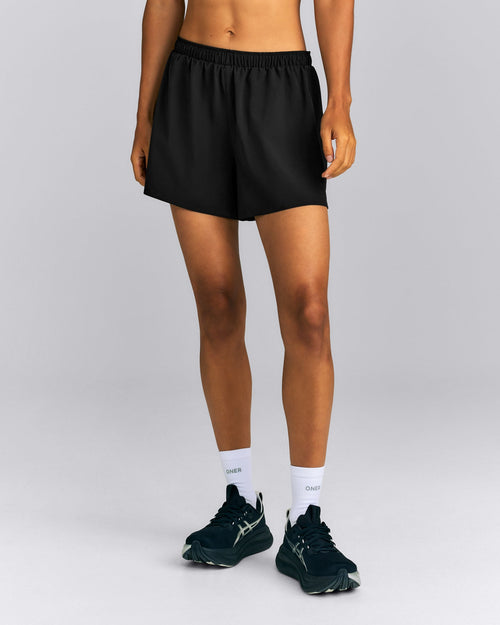 AirMove™ Lined Pocket Shorts 4" | Black