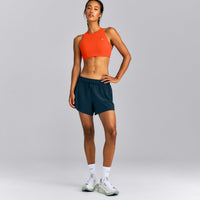 EasyLift™ High Neck Sports Bra New Branding | Vivid Orange