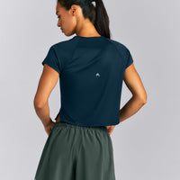 PrecisionMove™ Short Sleeve Top | Dark Oil Blue