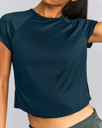 PrecisionMove™ Short Sleeve Top | Dark Oil Blue