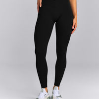 UnifiedMove™ V Front Mid Rise Leggings New Branding | Black
