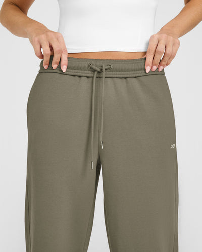 Foundations Straight Leg Joggers | Alpine Green