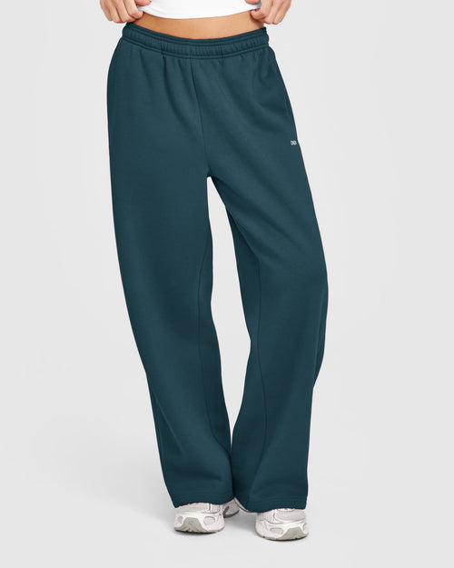 Oner Modal Foundations Straight Leg Joggers | Oil Blue