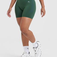 Classic Seamless 2.0 Mid Shorts | Evergreen Marl