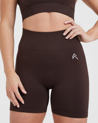 Classic Seamless 2.0 Mid Shorts | 70% Cocoa Marl