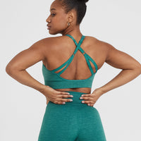 Classic Seamless 2.0 Bralette | Mineral Green Marl