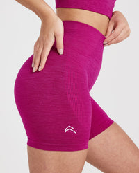Classic Seamless 2.0 Shorts | Fuchsia Marl