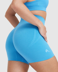 Effortless Seamless Shorts | Electric Blue
