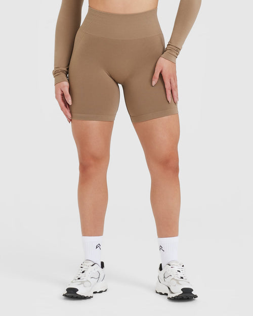 Oner Modal Effortless Seamless Shorts | Walnut