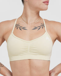 Effortless Strappy Bralette | Vanilla