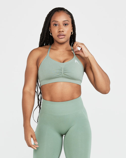 Oner Modal Effortless Micro Bralette | Sage