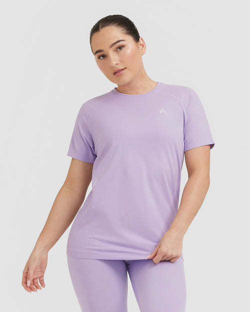 Oner Modal Go To Seamless Loose Top | Wisteria Purple