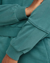 Classic Lounge Crew Neck | Mineral Green