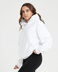 Classic Lounge Oversized Hoodie | White