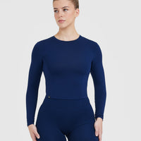 Mellow™ Soft Mid Long Sleeve Top | Midnight