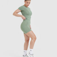 Mellow™ Soft Mid Short Sleeve T-Shirt | Sage