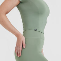 Mellow™ Soft Mid Short Sleeve T-Shirt | Sage