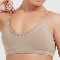 Timeless Strappy Bralette | Sandstone