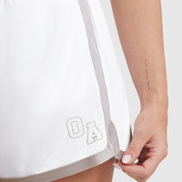 Varsity Shorts | White